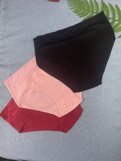 Women's 6-Pack Briefs - Lace Everyday Comfort