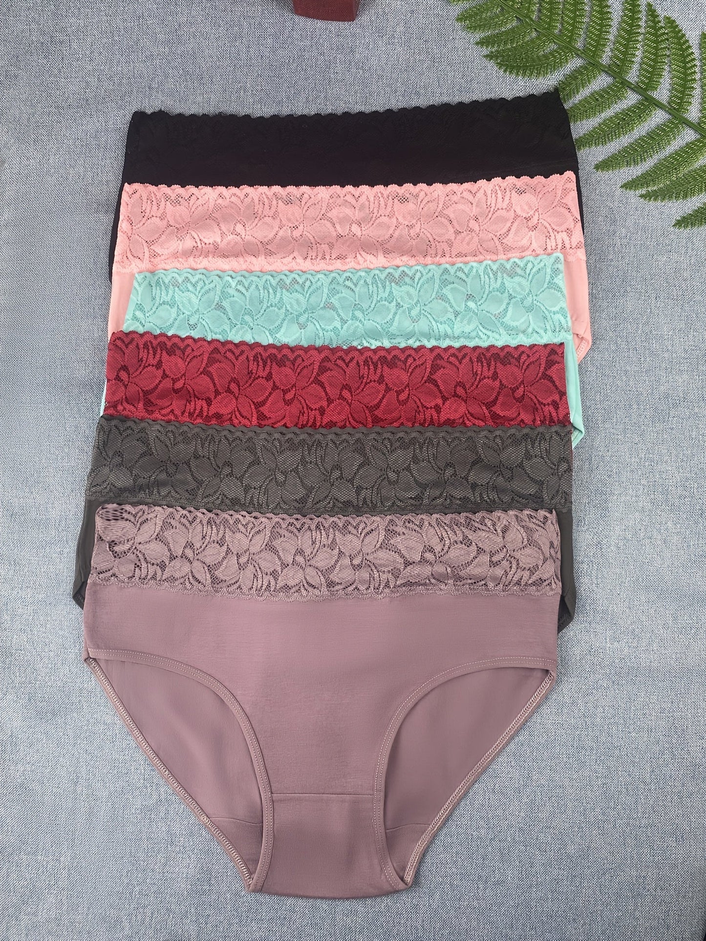 Women's 6-Pack Briefs - Lace Everyday Comfort