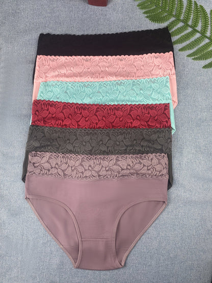 Women's 6-Pack Briefs - Lace Everyday Comfort