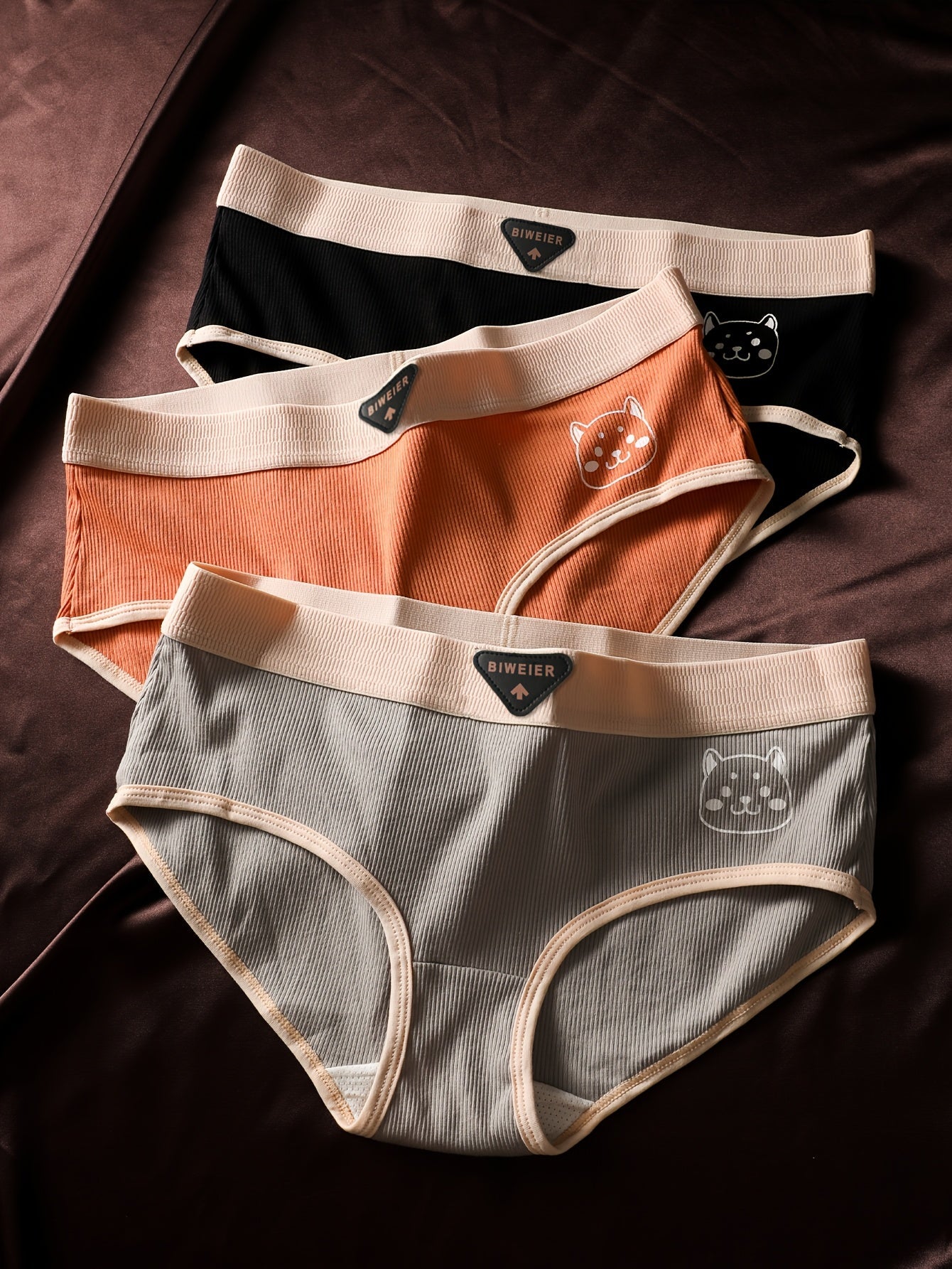 Women's 6-Pack Briefs - Striped Everyday Comfort