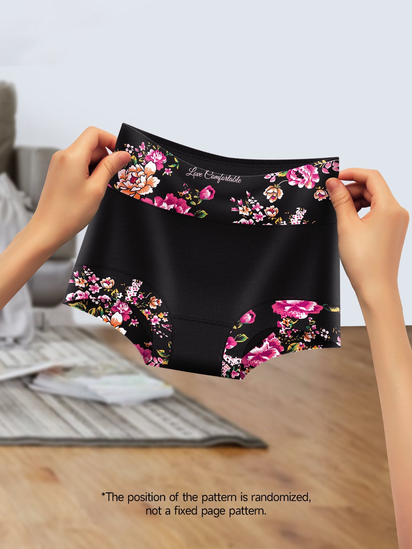 Women's 6-Pack High-Waist Boyshorts - Floral Everyday Comfort