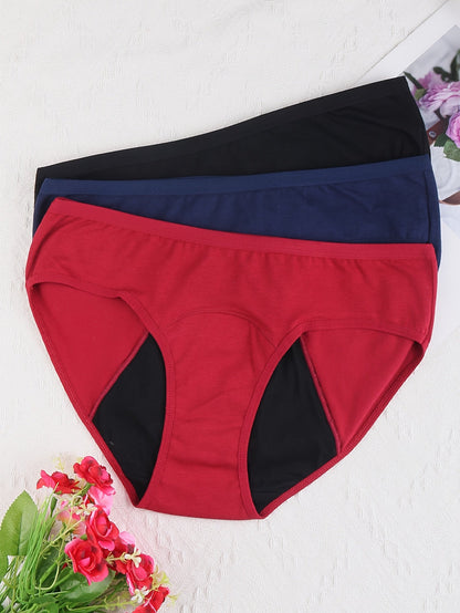 Women’s 6-Pack Period Briefs - Leak-Resistant Coverage