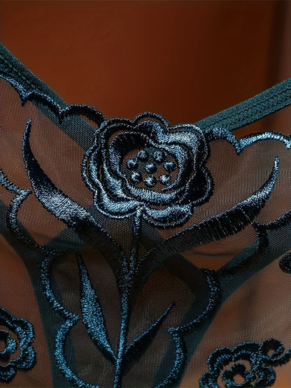 Women's 7-Pack Seamless Thongs - Floral Everyday Comfort