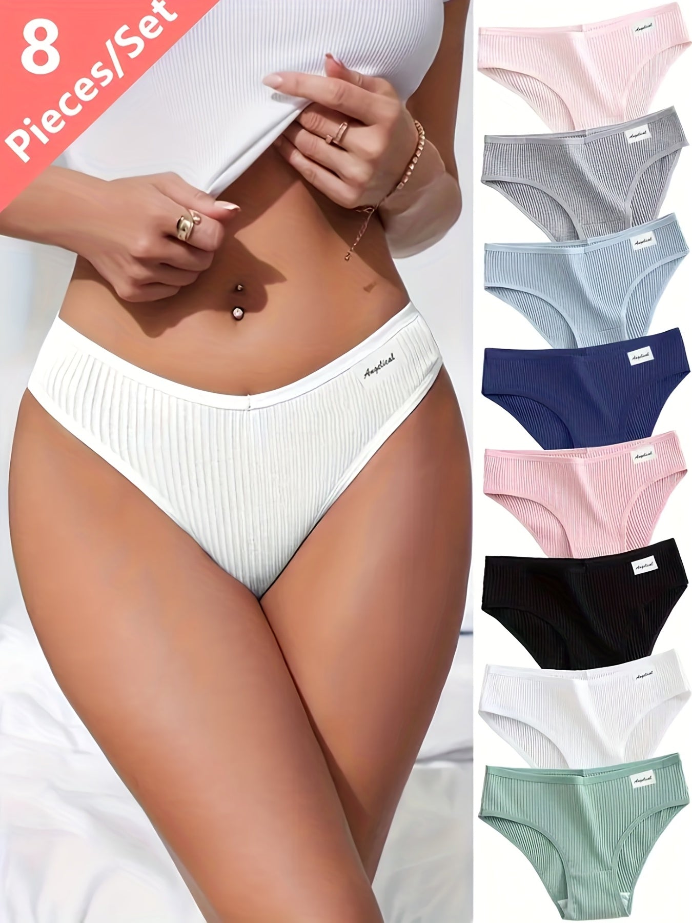 Mixed Color(8Pcs) Knit Bikini - product view 2