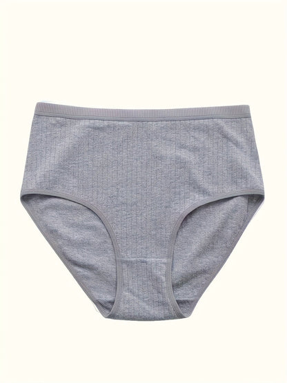 Women’s 8-Pack High-Waist Briefs - Breathable Daily Comfort