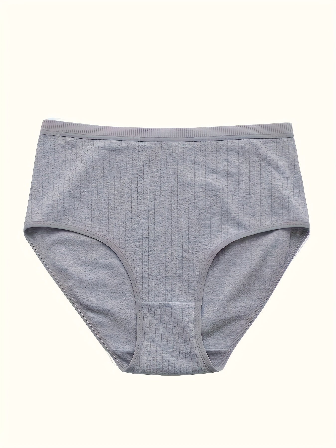 Women’s 8-Pack High-Waist Briefs - Breathable Daily Comfort