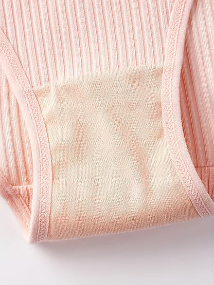 Women's 8-Pack Low-Rise Hipsters - Ribbed Everyday Comfort