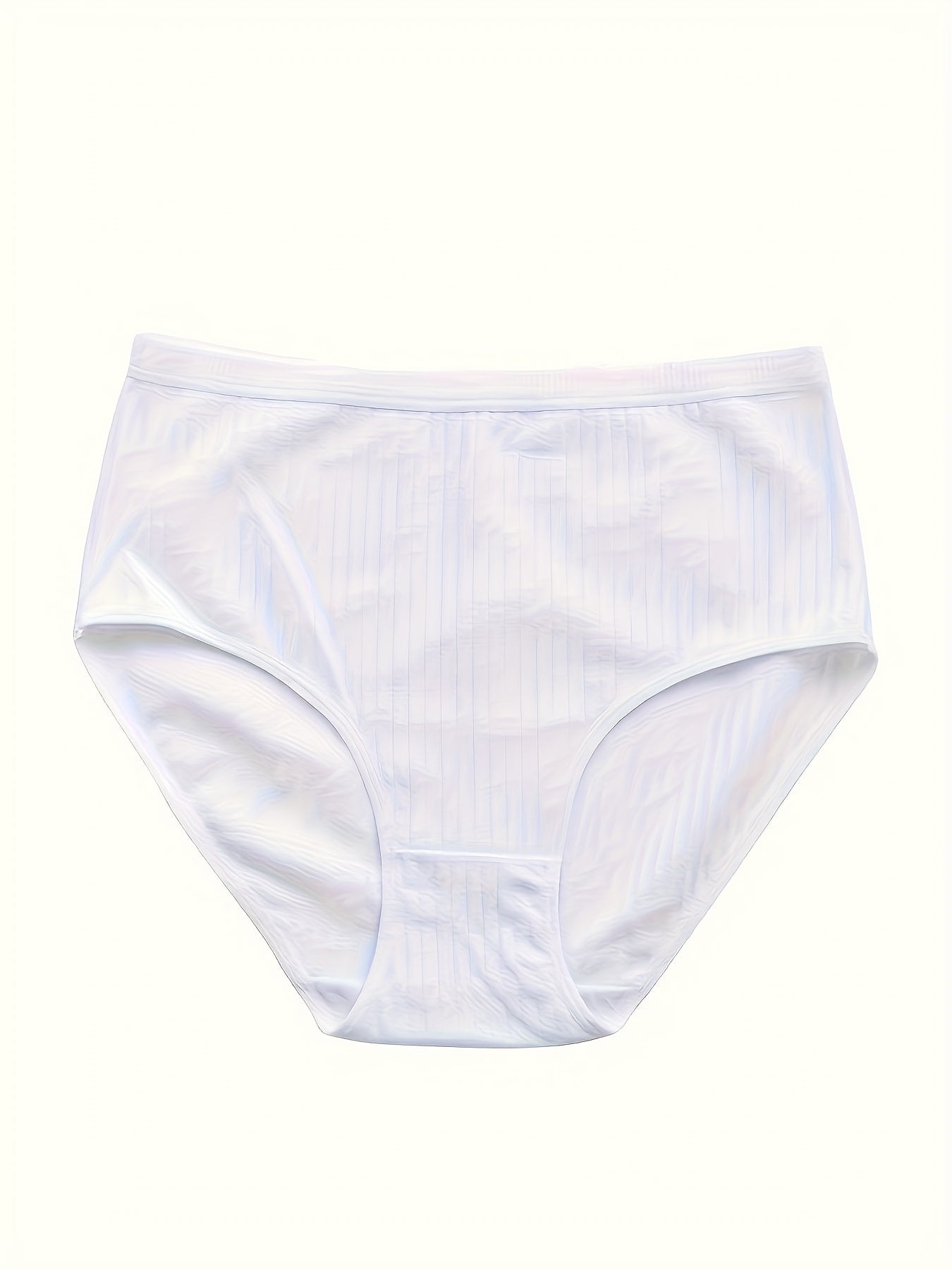 Women's 8-Pack Seamless Briefs - Ribbed Everyday Comfort