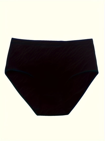 Women's 8-Pack Seamless Briefs - Ribbed Everyday Comfort