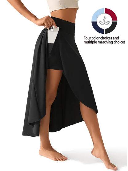Women's Burgundy Polyester High-Waist Shorts - product view 33