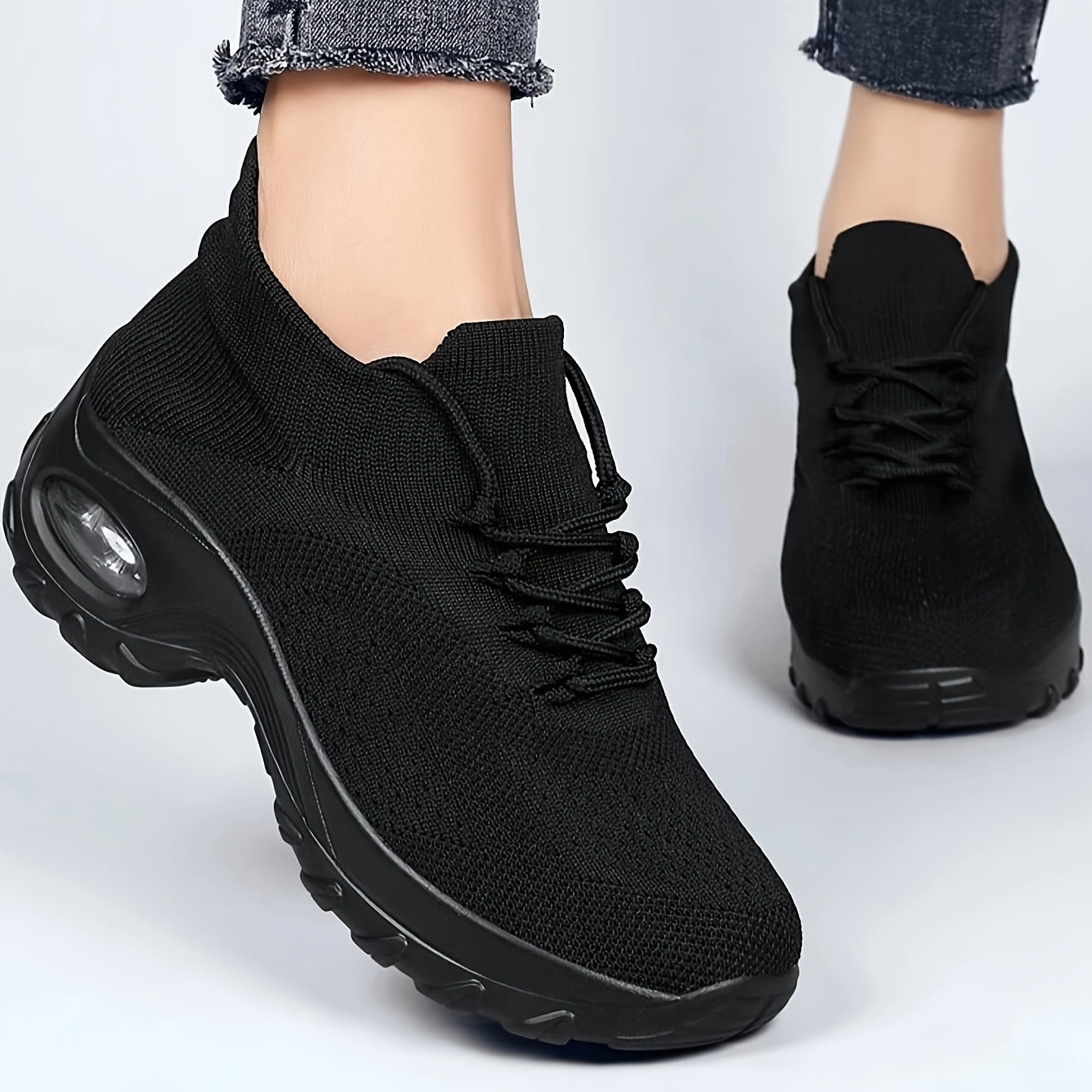 Women's Athletic Shoes – Breathable Mesh Lightweight for Active Days detail image - detail view 3