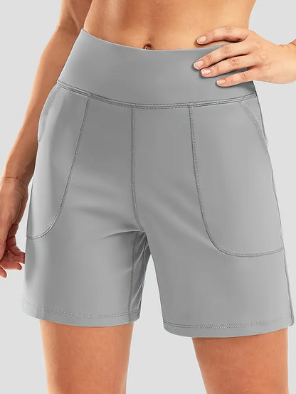 Women's Athletic Shorts - Quick Dry With Pockets Active Style 865701