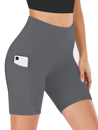 Women's Athletic Shorts - Stretch With Pockets detail image - detail view 13
