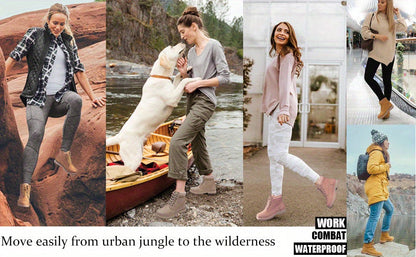 Women's Boots – Non-Slip Sole for Outdoor & Travel