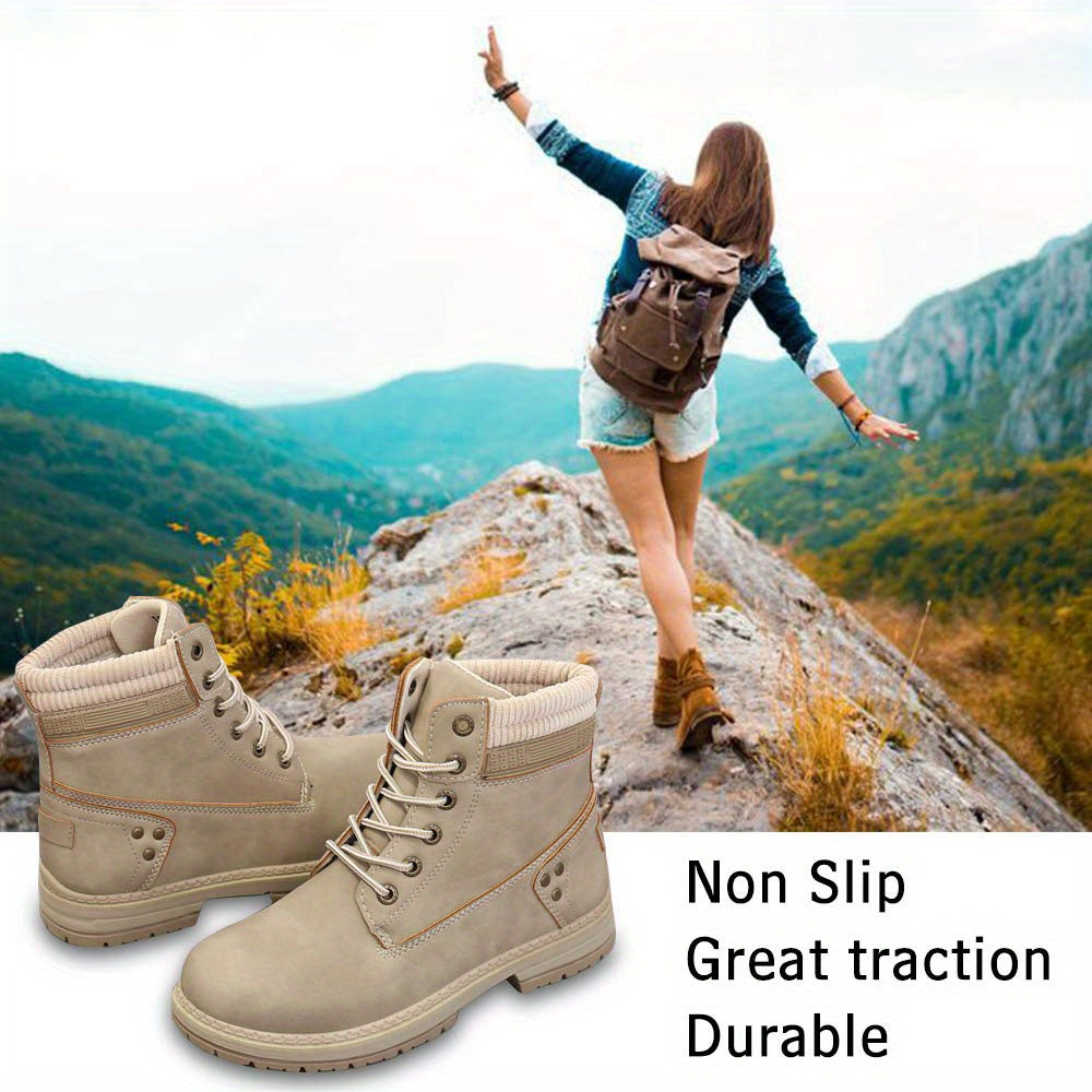 Women's Boots – Non-Slip Sole for Outdoor & Travel