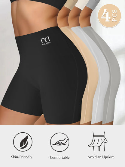 Women's Mixed colors Knit High-Waist Shorts - product view 8
