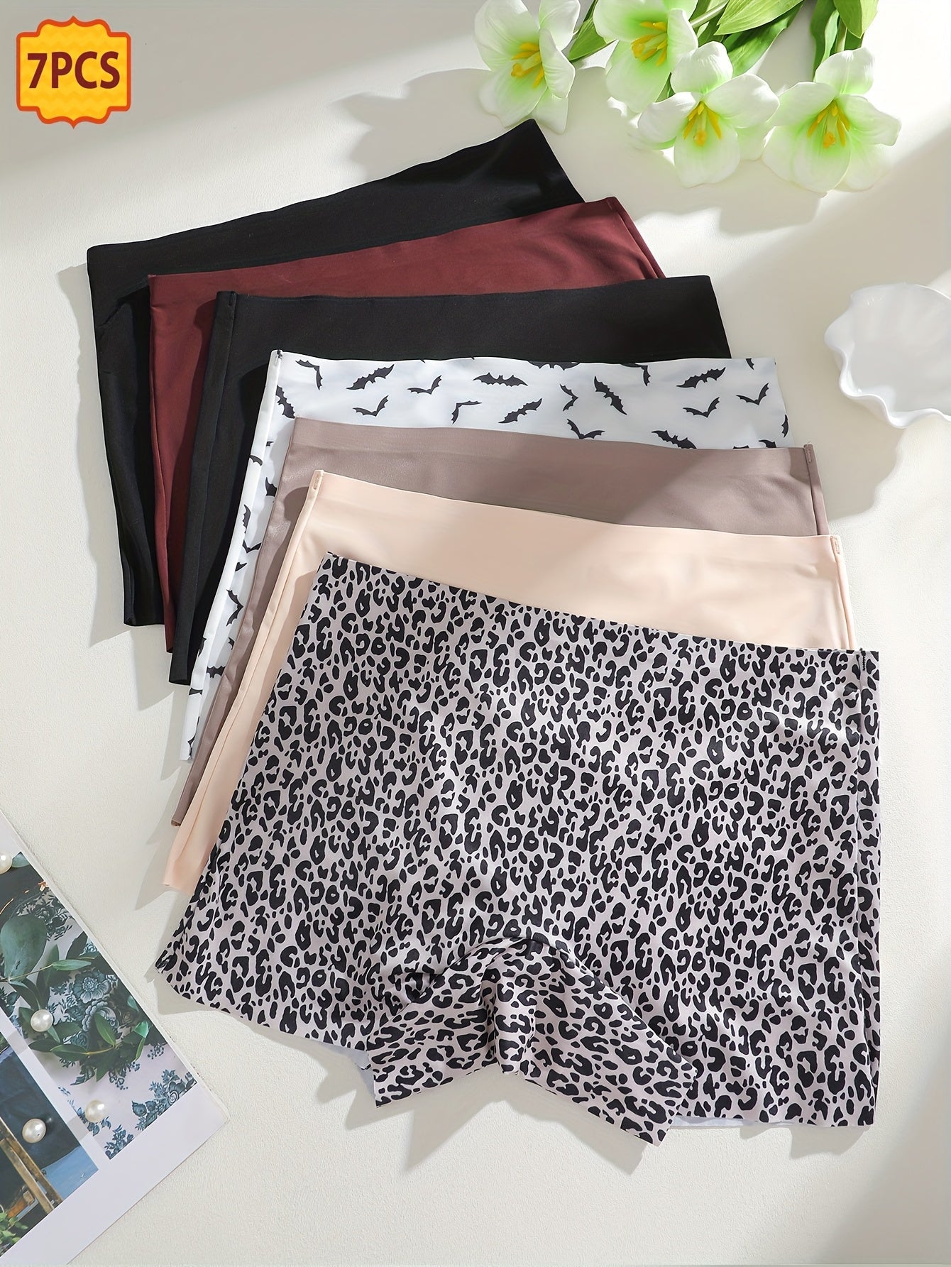 Women's Boyshort Underwear - Leopard Print 928741