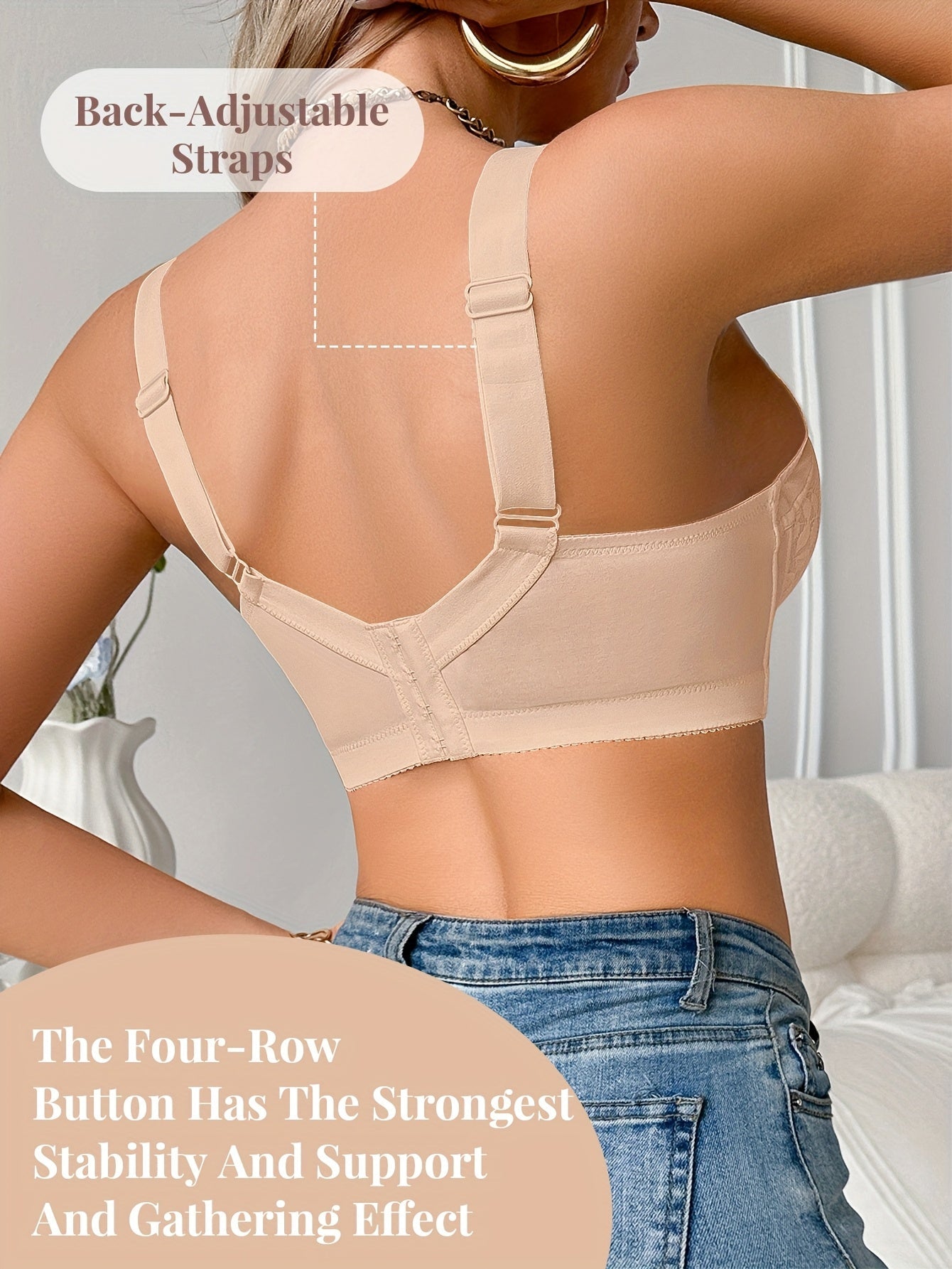 Women’s Bra - Lace Detail Comfort - Style 5813
