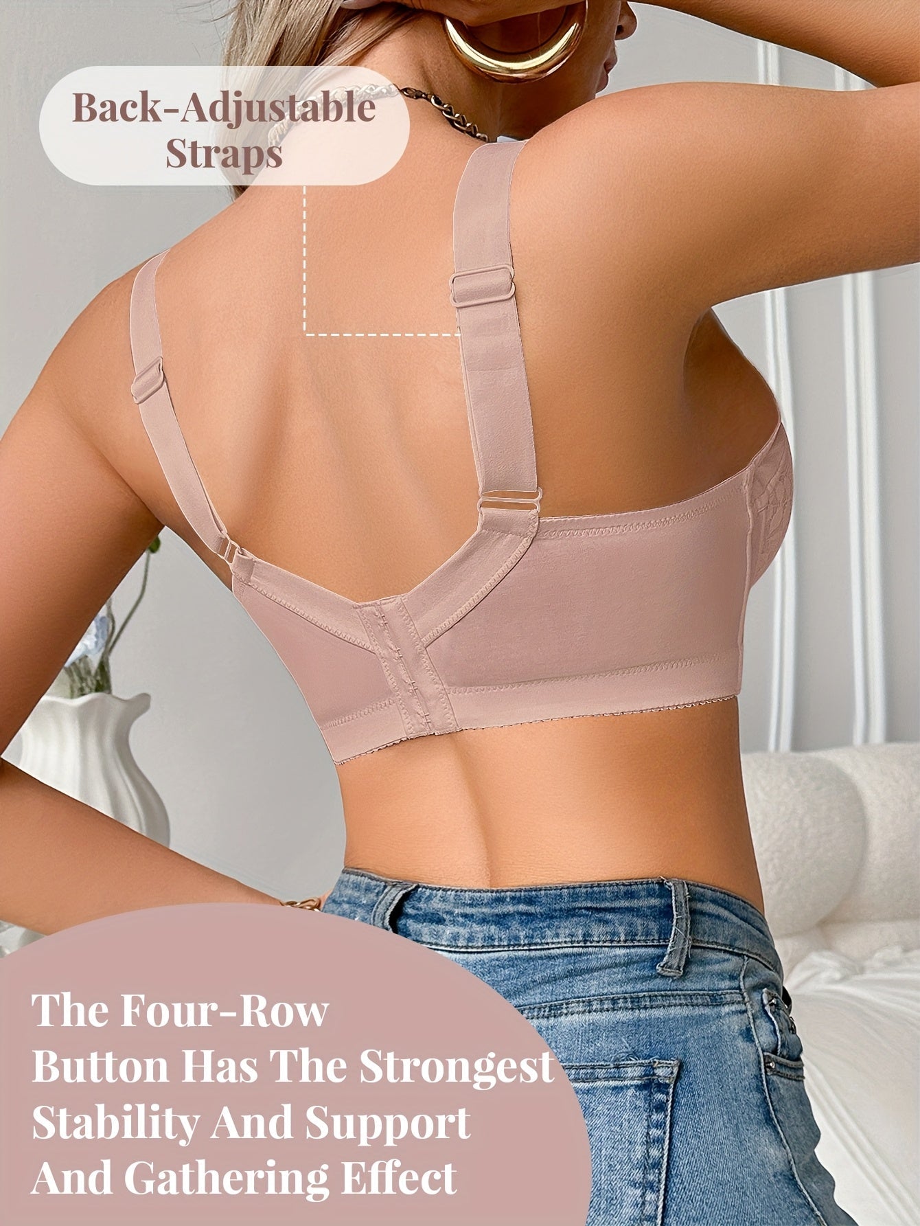 Women’s Bra - Lace Detail Comfort - Style 5813