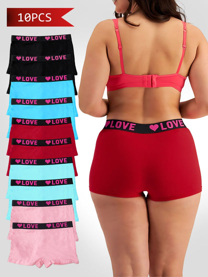 Women's Briefs - Solid Color Everyday Comfort