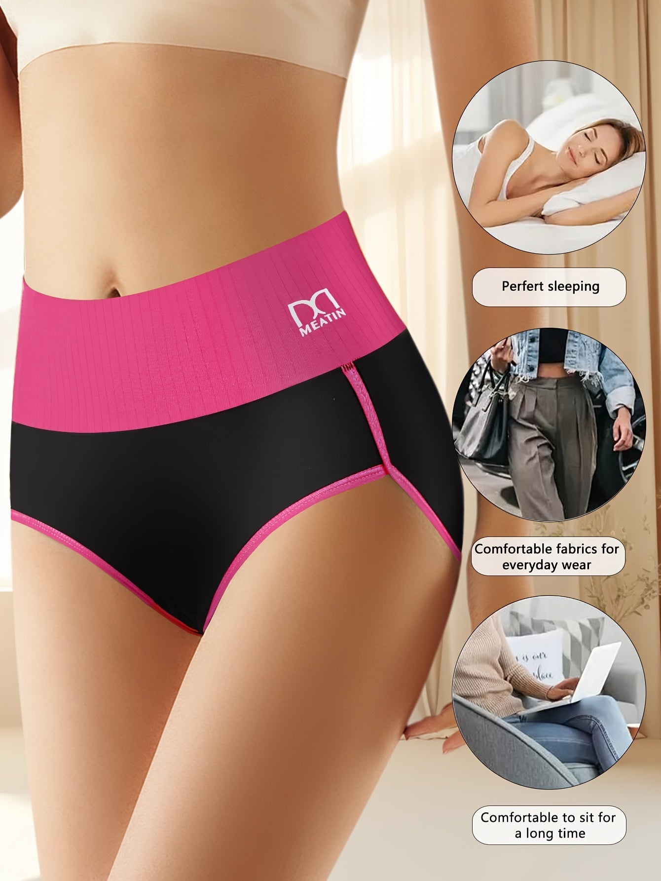 Women's Briefs - Striped Style 59269