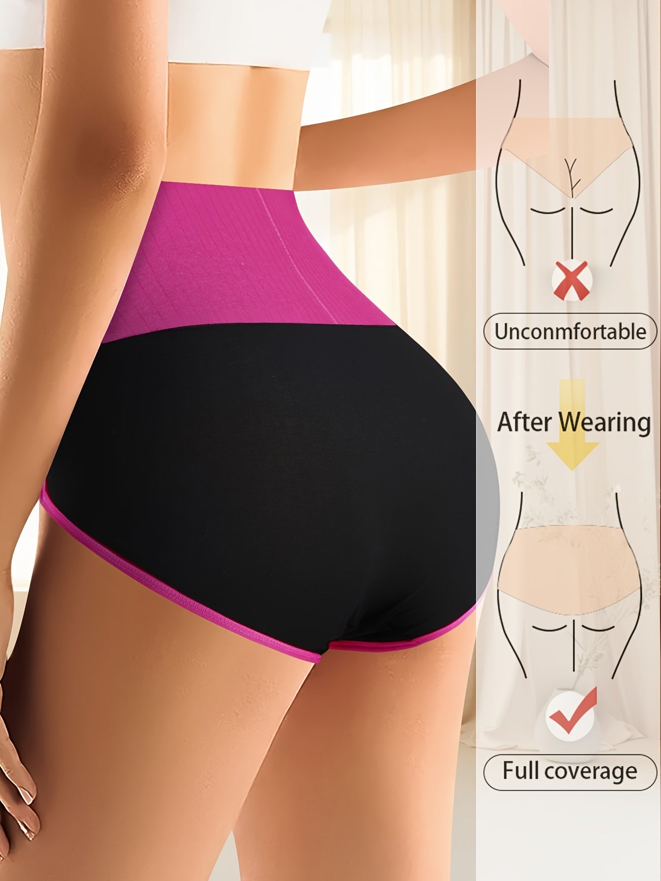 Women's Briefs - Striped Style 59269
