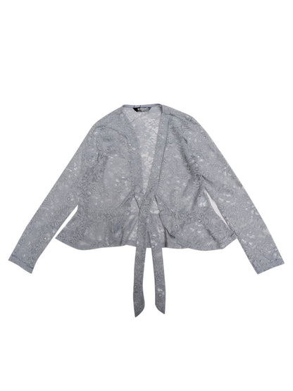 Women's Cardigan - Floral Lace detail image - detail view 17