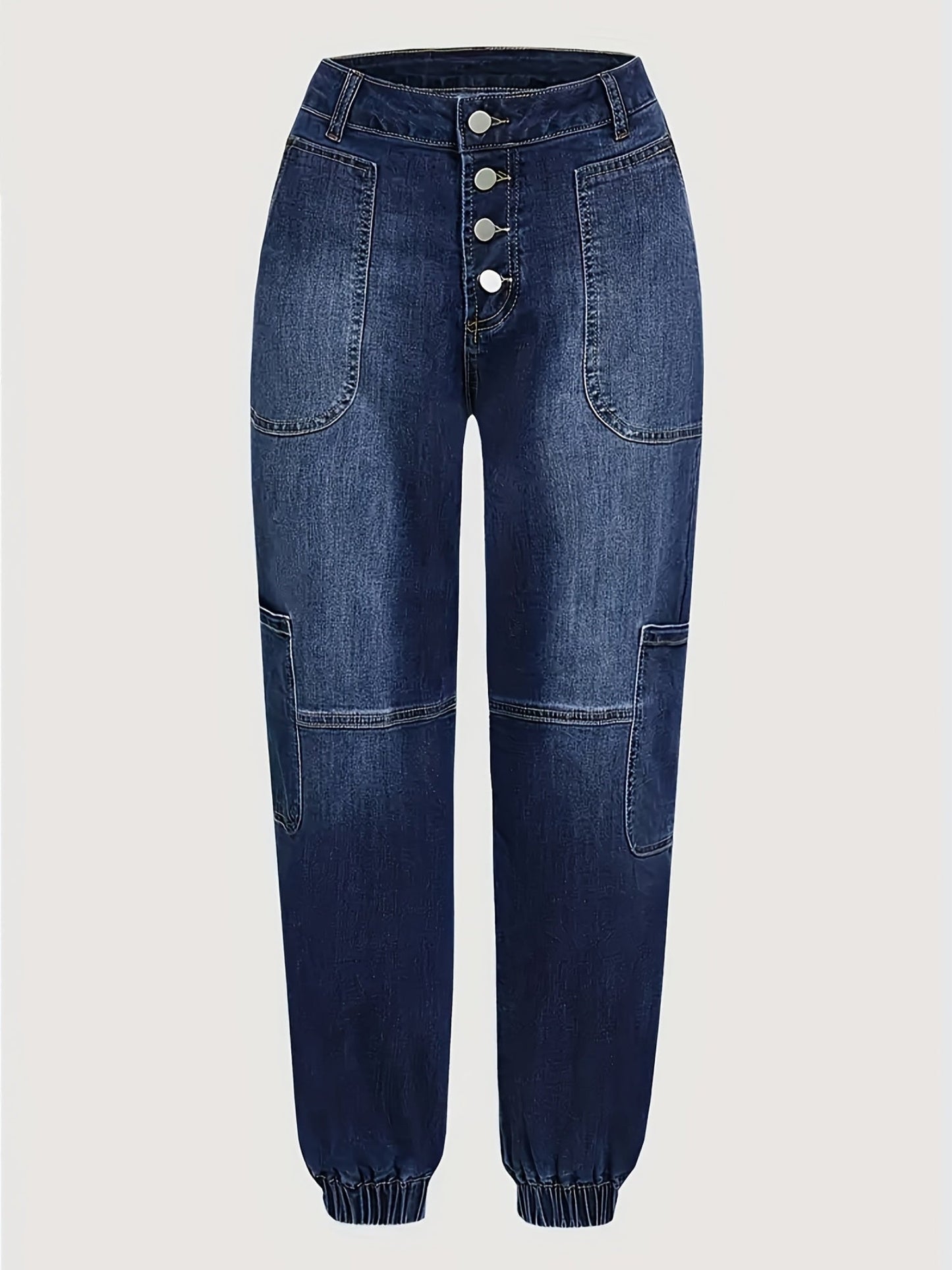 Women's Cargo Pants - Pocket Detail Regular Fit detail image - detail view 3