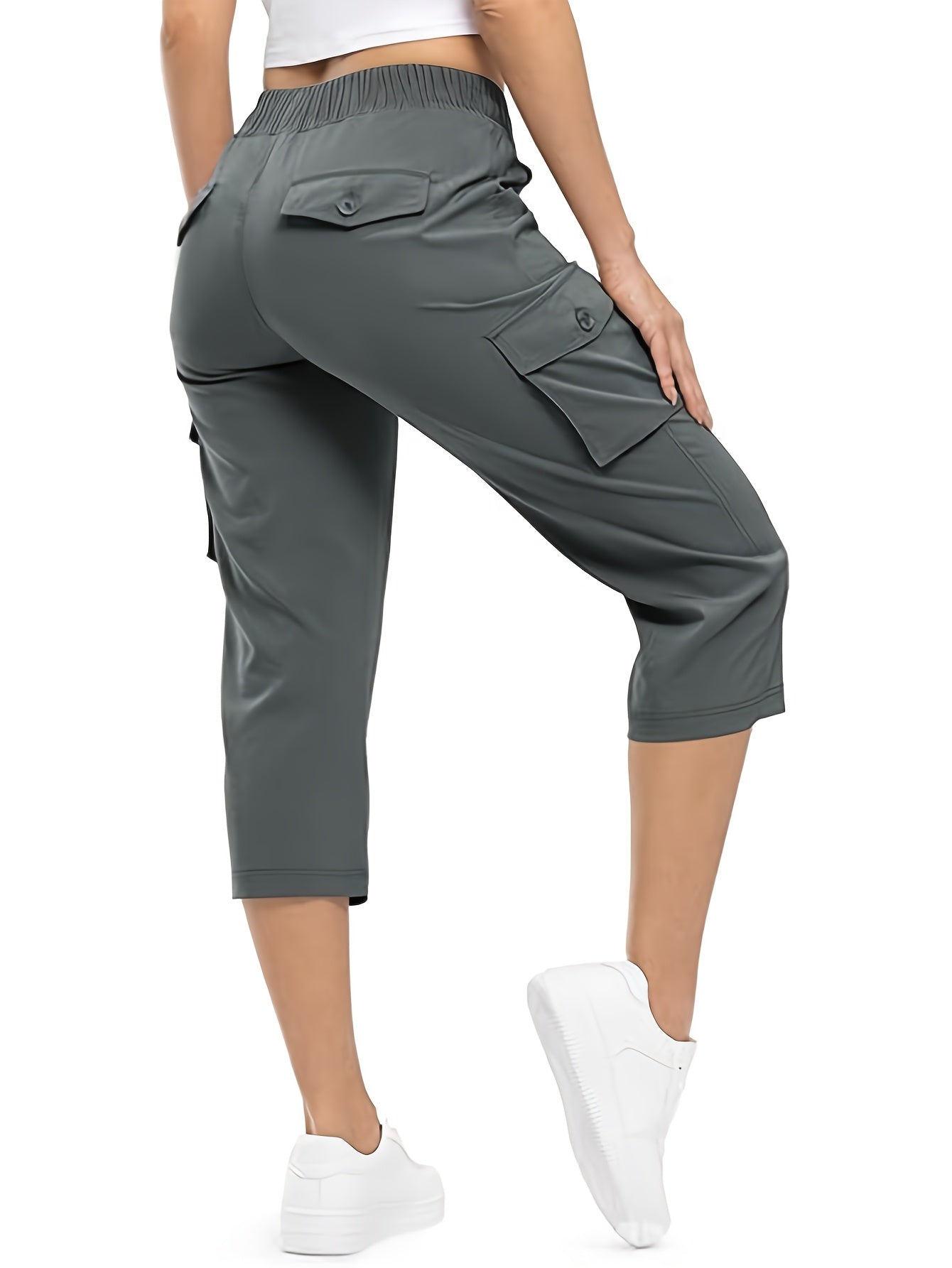Women's Cargo Pants - Stretch Comfort 086181 detail image