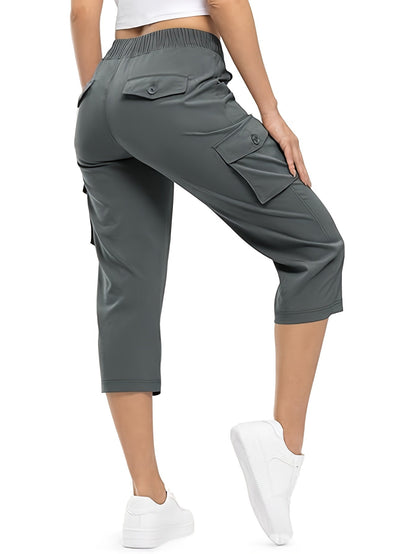 Women's Cargo Pants - Stretch Comfort 086181 detail image