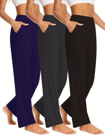 Women's Black/Dark Gray/Dark Blue Pants - product view 17