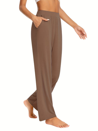 Women's Casual Pants - Pocket Detail Wide leg detail image - detail view 6