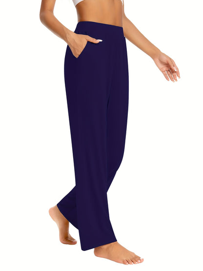 Women's Casual Pants - Pocket Detail Wide leg detail image - detail view 7