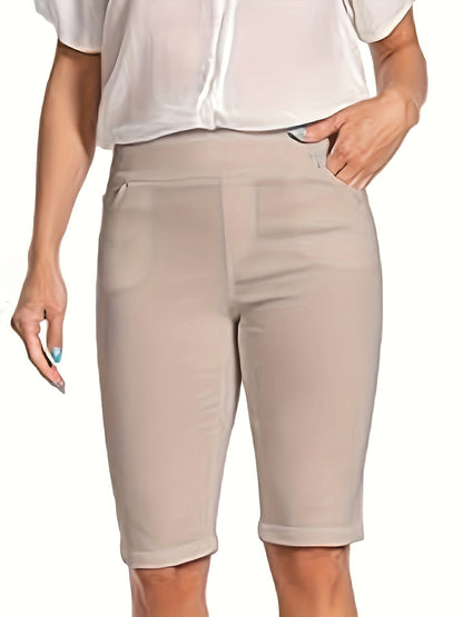 Women's Casual Shorts - High-Waist Fit 336101 detail image - detail view 10