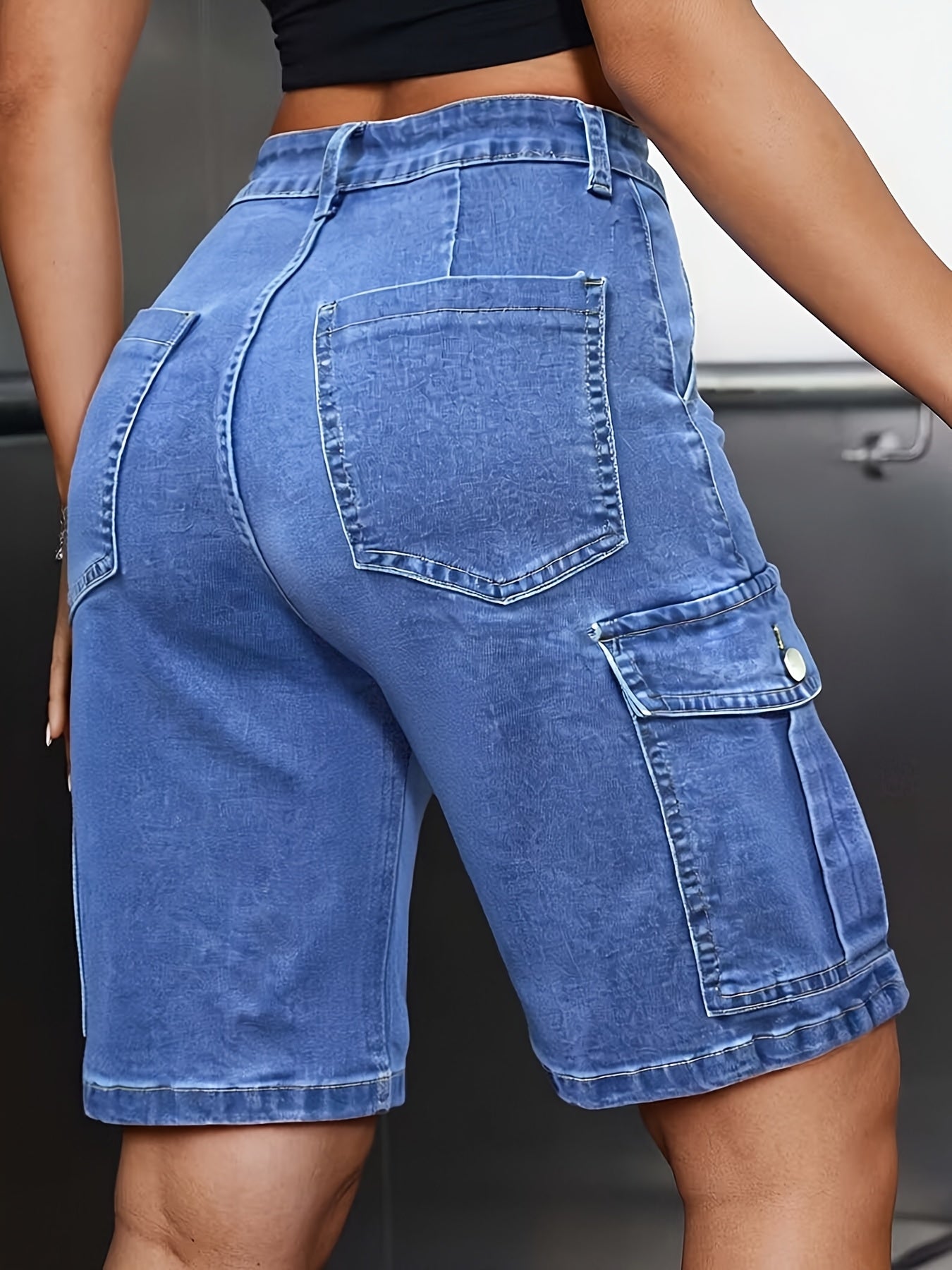 Women's Casual Shorts - Stretch Comfort 139173 detail image - detail view 14