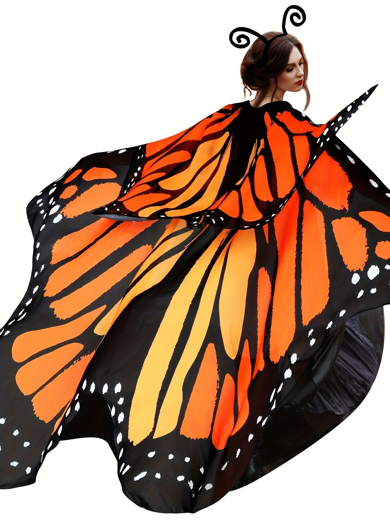 Women's Classic Costume Cape - Regular Fit detail image - detail view 7