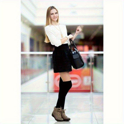 Women's Colorblock Knee-High Socks - 6-Pair Pack