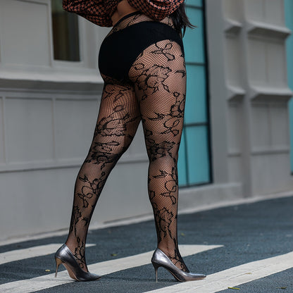 Women's Colorblock Pantyhose