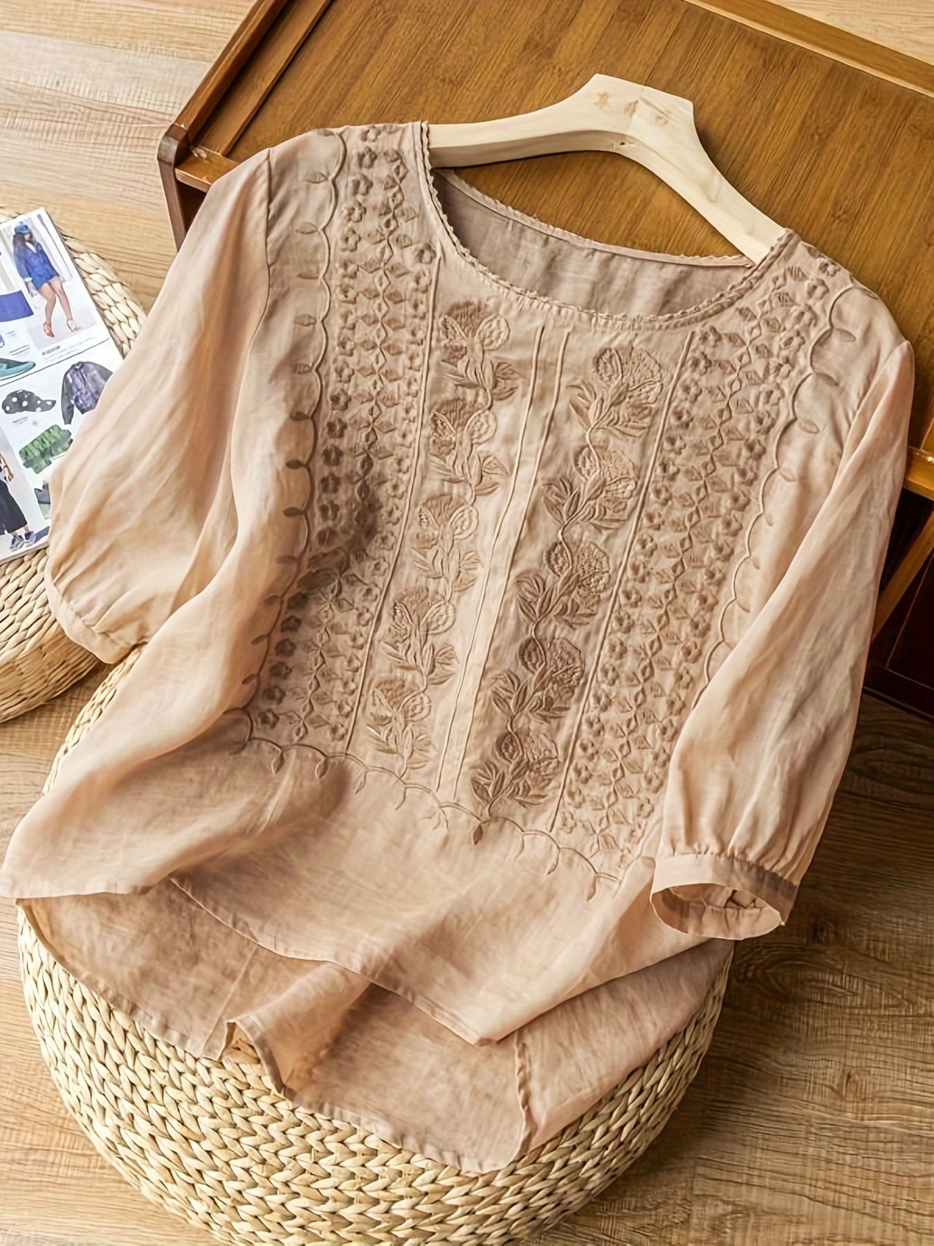Women's White T-Shirt - product view 23