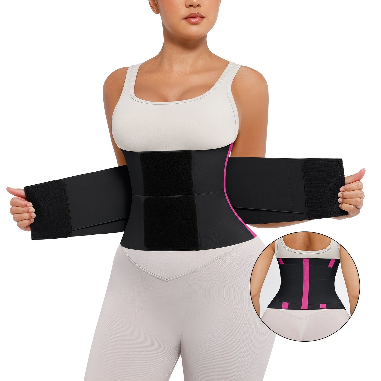 Women's Sauna High Compression Tummy Control Waist Trainer with Triple layer - product view 3