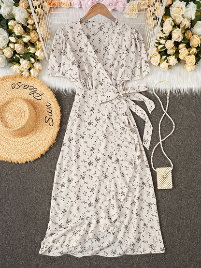 Women's Floral Casual Dress - Ruffle Easy Styling product image