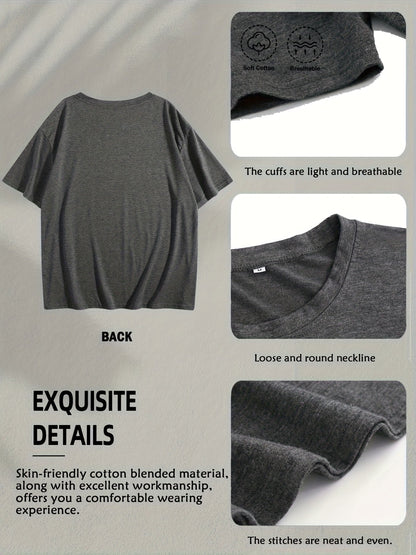 Women's Floral Print T-Shirt - Classic Neck Short Sleeve detail image - detail view 13