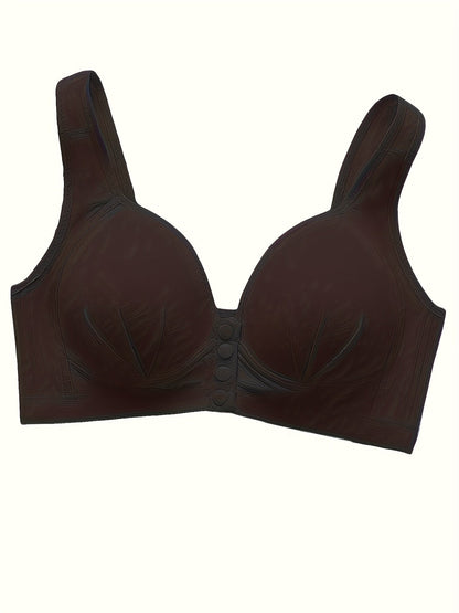 Women's Front-Closure Wireless Bra - 5-Pack Seamless, Wireless