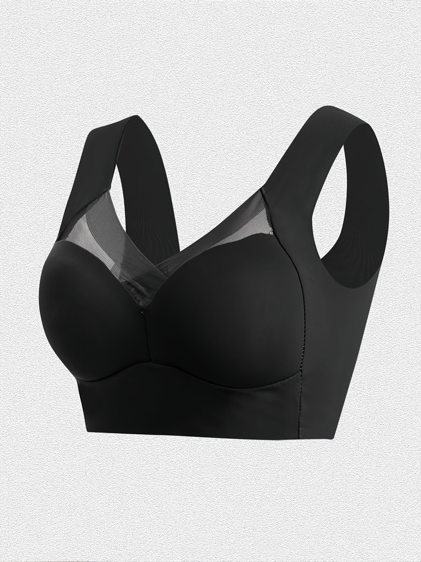 Women's Full-Coverage Sports Bra - 5-Pack Removable Pads, Everyday Support