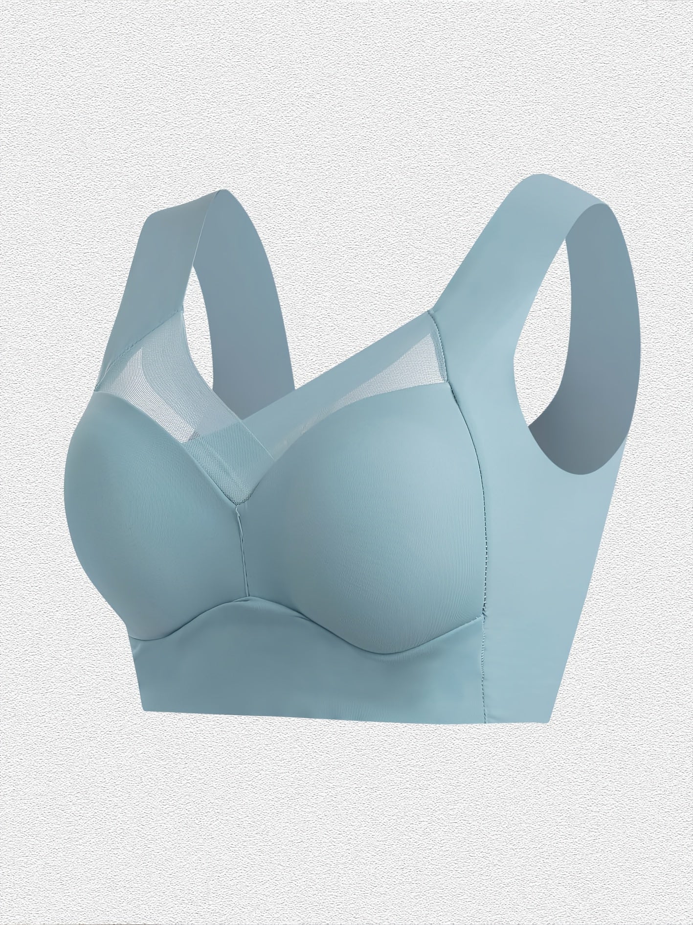 Women's Full-Coverage Sports Bra - 5-Pack Removable Pads, Everyday Support