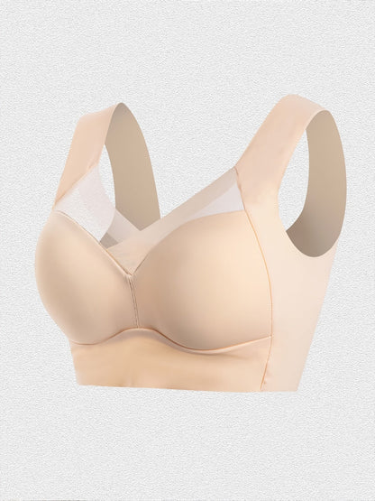 Women's Full-Coverage Sports Bra - 5-Pack Removable Pads, Everyday Support