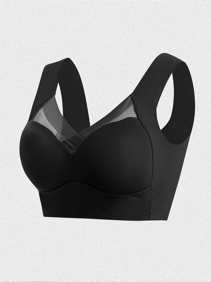 Women's Full-Coverage Sports Bra - 5-Pack Removable Pads, Everyday Support