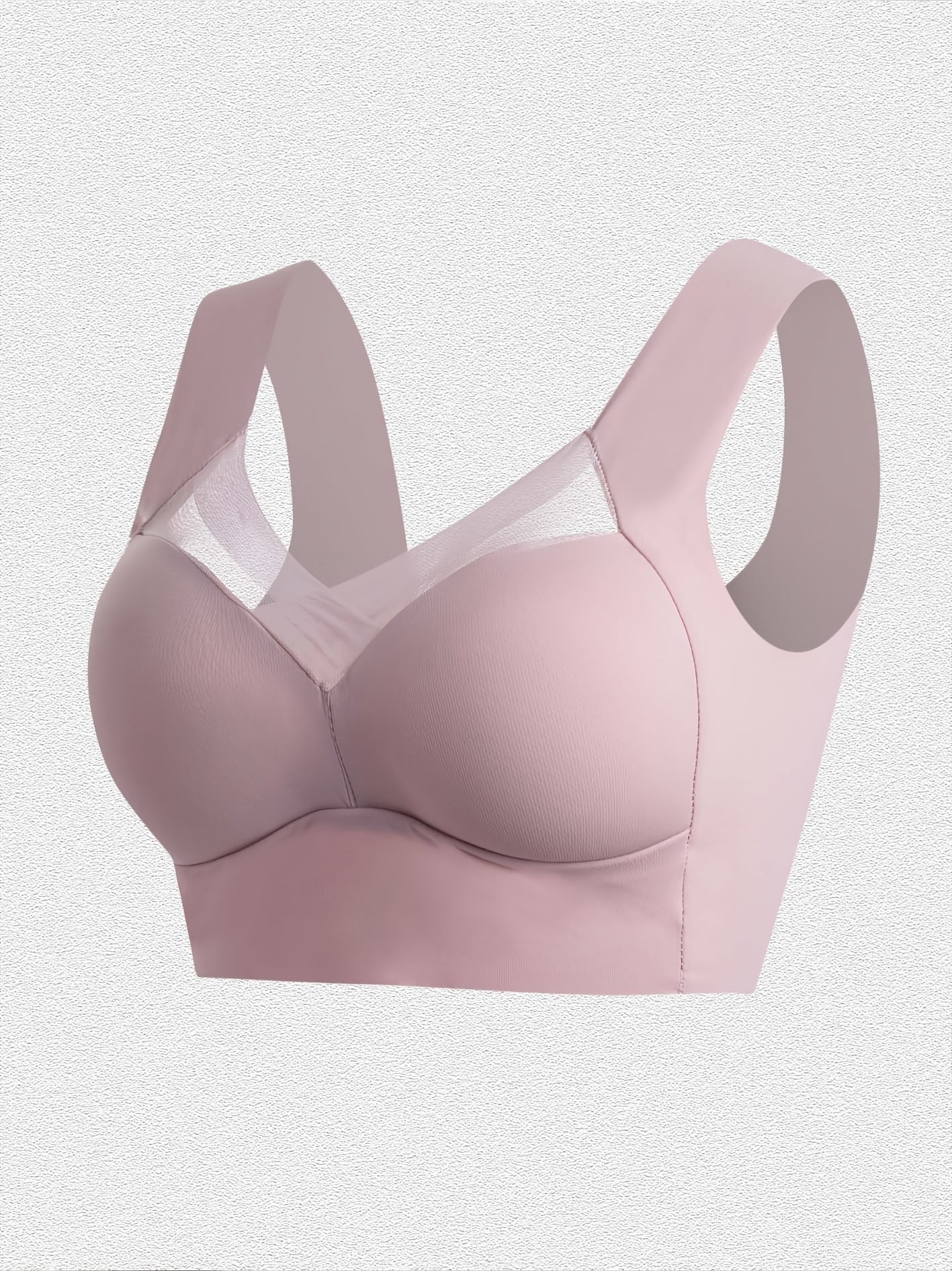 Women's Full-Coverage Sports Bra - 5-Pack Removable Pads, Everyday Support