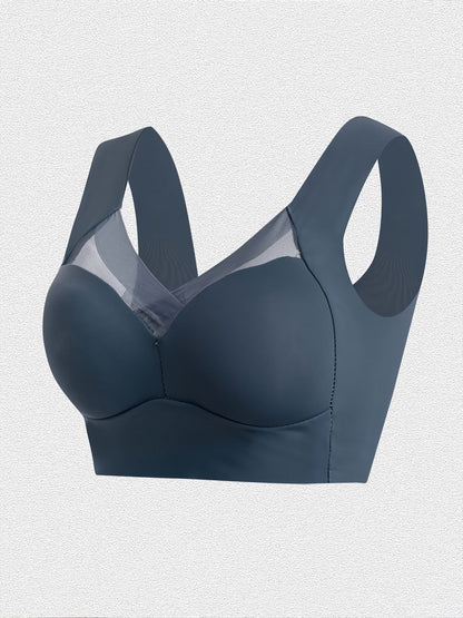 Women's Full-Coverage Sports Bra - 5-Pack Removable Pads, Everyday Support