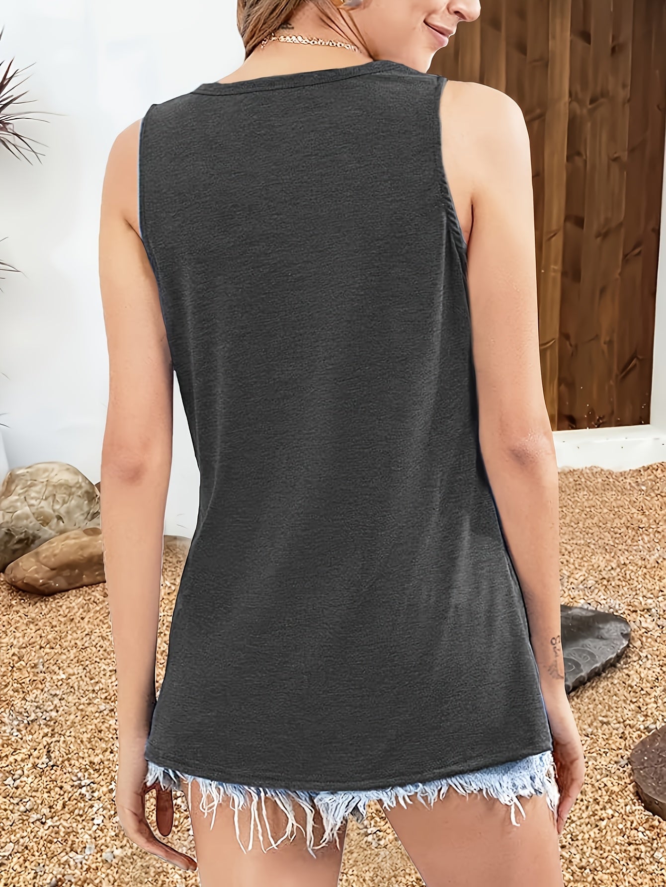 Women's Graphic Print Tank Top - Regular Fit 859045 detail image - detail view 25